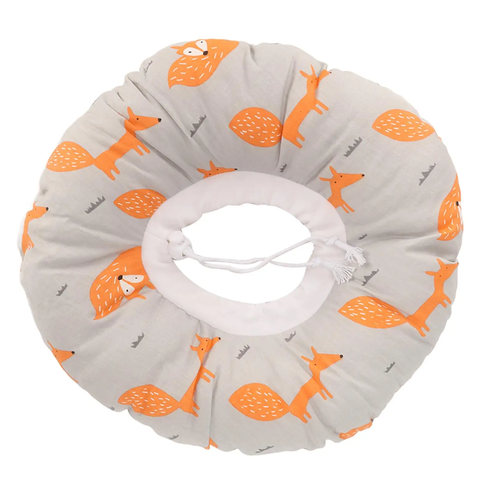 

Ergonomic Ear Sore Relief Pillow Cute Animal Print Soft Full Filling for home Use for men and Women