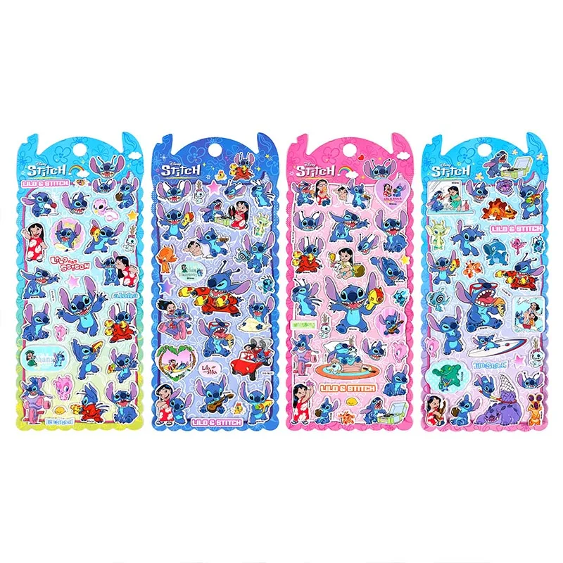 20pcs/lot Kawaii Disney Stitch 3D Stickers Cartoon Koala Scrapbooking DIY Diary Decorative Sticker Album Stick Label