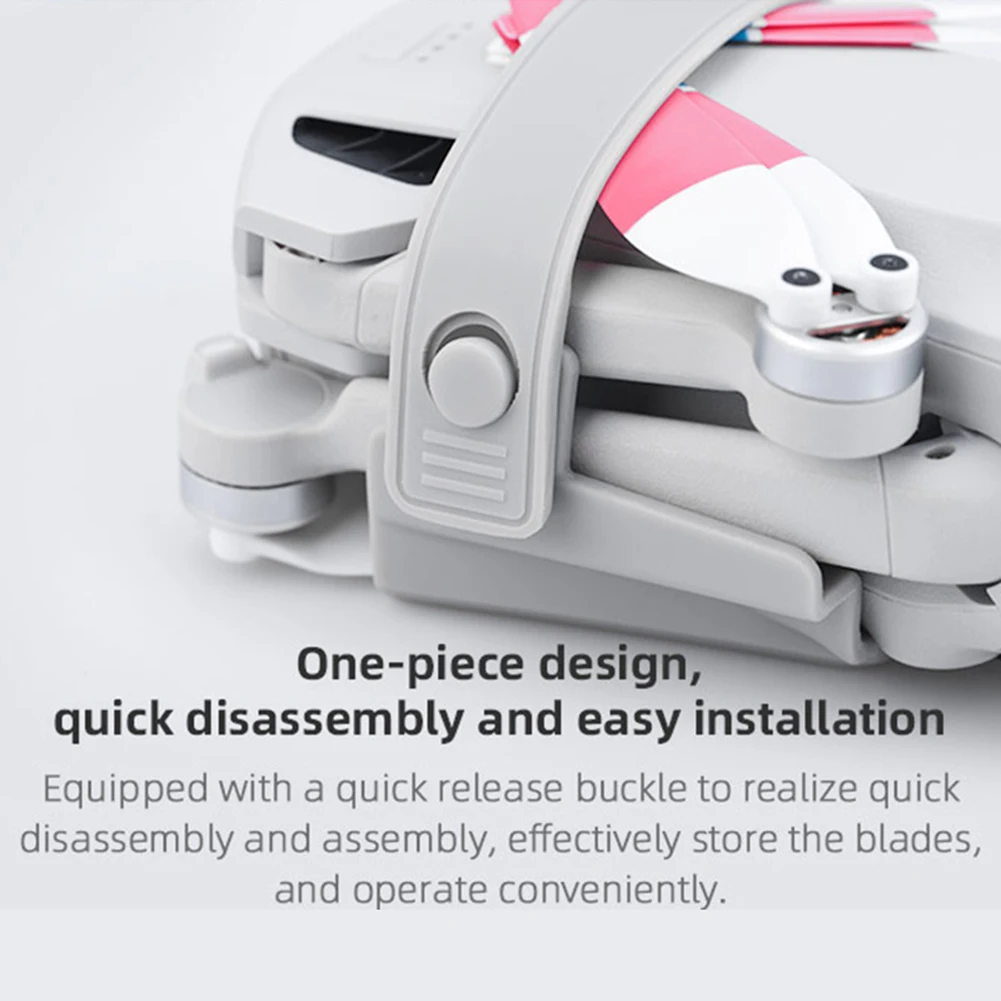 واقي حزام الدعامة ، حامل المروحة TPU ، التحرير السريع ، Buncher لـ DJI Mini 3 Pro ، ملحقات الطائرات بدون طيار