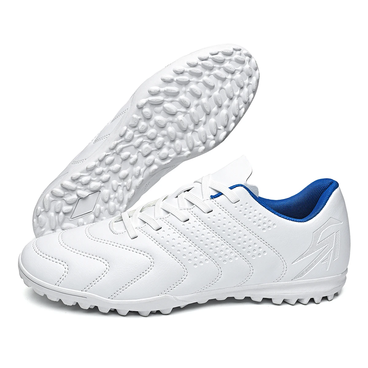 

Breathable TF Turf Soccer cleats PU Fabric Composite Upper Rubber Anti-slip Sole Cost-effective Men Women Kids Footwear