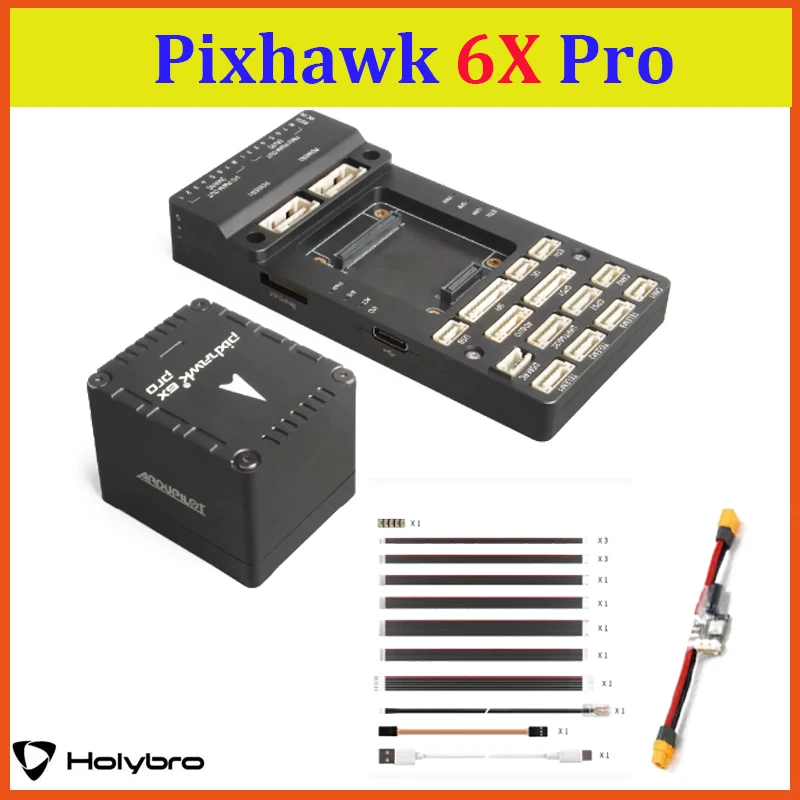 HolyBro Pixhawk 6X Pro Flight Controller for Industrial and Commercial Base PM02D For RC FPV Drone