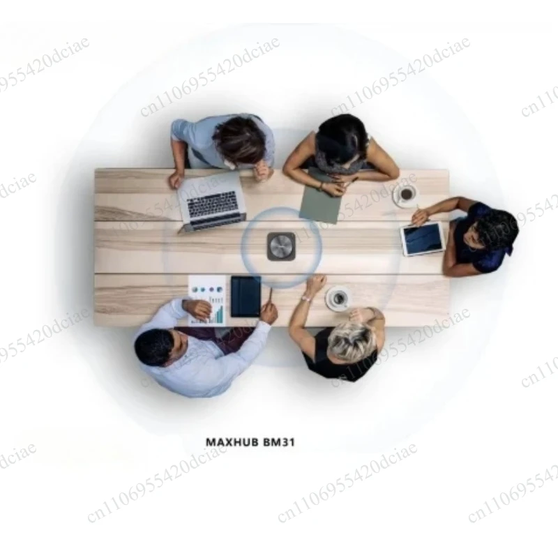 360 ° voice pickup video online course speaker wireless conference microphone USB omnidirectional 8 microphone