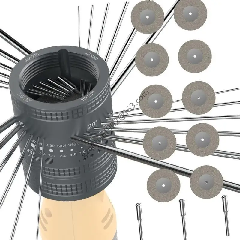 

X7AB Grinding Accessories Grinder Head TIG Welding Tools Set for Electrode Shaping