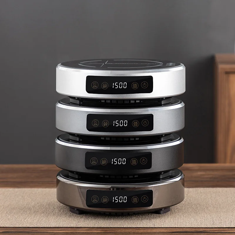 Poêle électrique en céramique 1500W, Machine de fabrication de thé haute puissance, plaques chauffantes pour café/thé, chauffe-eau bouillante multifonction 220V