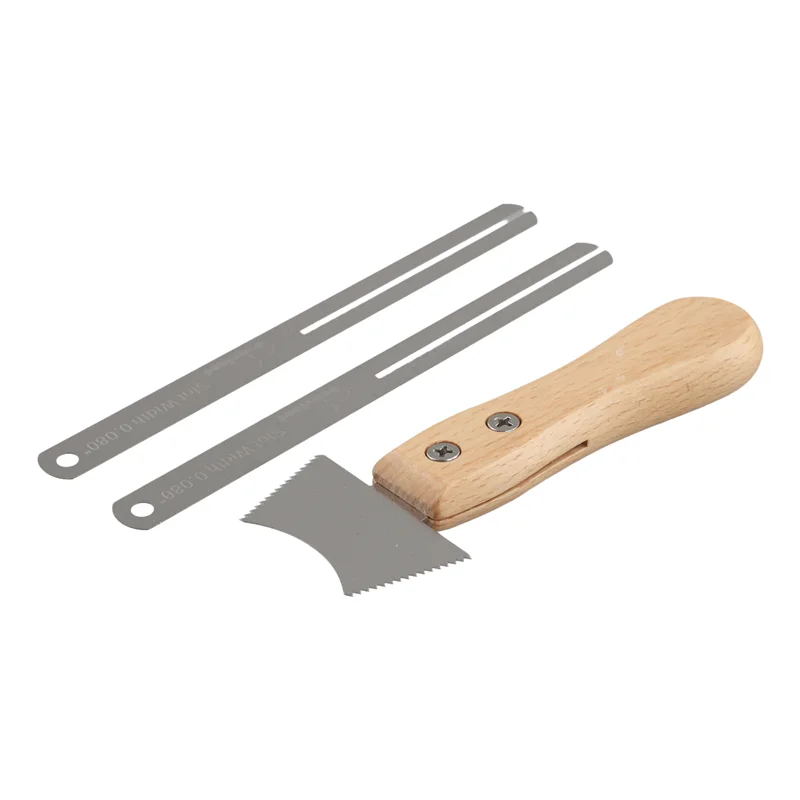 -ESTR ギターフレットワイヤー溝プロテクター定規指板交換ツールセット保護指板交換ツールセット