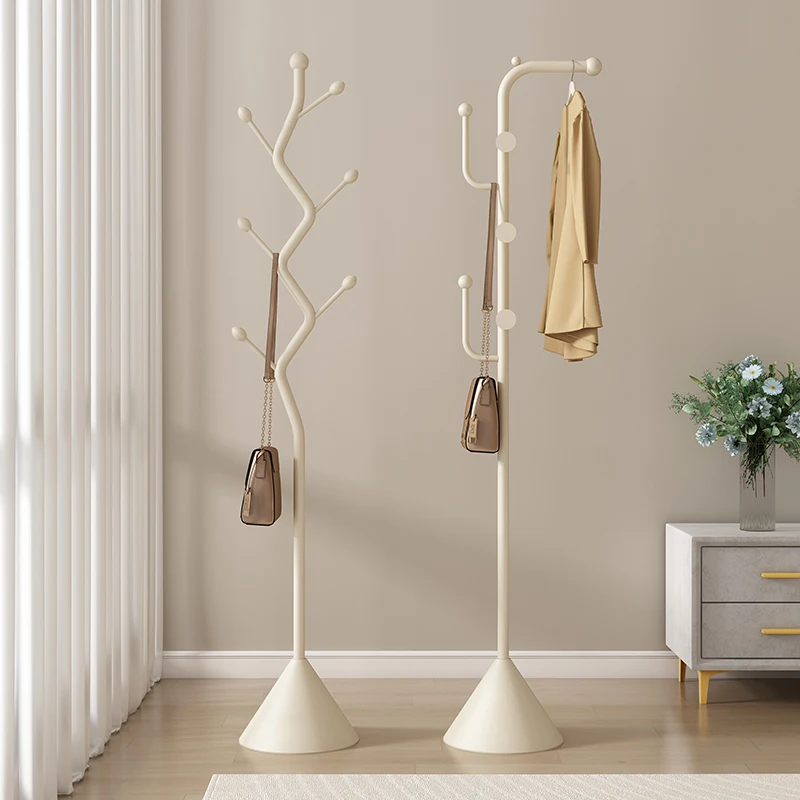 

Vertical Hangers Floor Bedroom Door Coat Rack