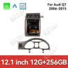 Android垂直カーマルチメディアプレーヤー,カーラジオ,オーディオ,ワイヤレス,CarPlay,GPS, Naviセントラルユニット,6 128g,2005-2015,Audi q7用 5
