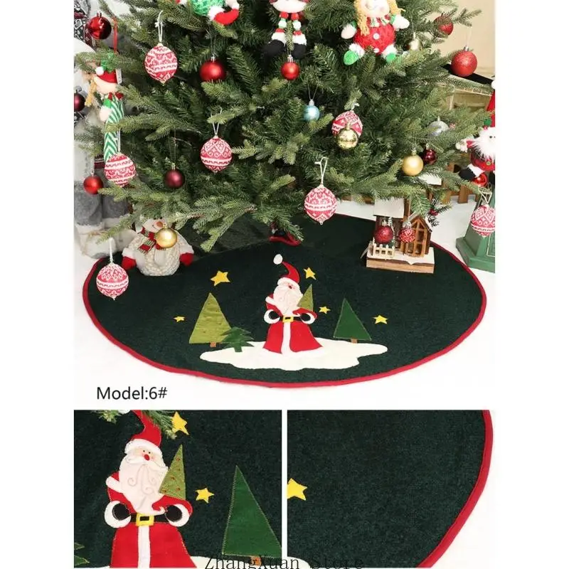 Weihnachtsbaum-Basis-Dekoration, 121,9 runder Rock für Feiertagsparty-Display, 3 x – Detail 9