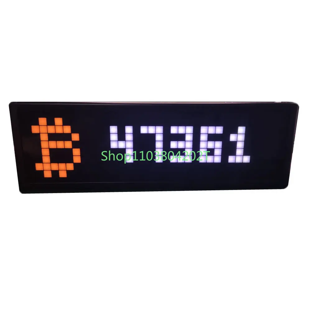 

digital currency market display cryptocurrency real-time price display desktop decoration WIFI connect BTC ETH DOGE FIL