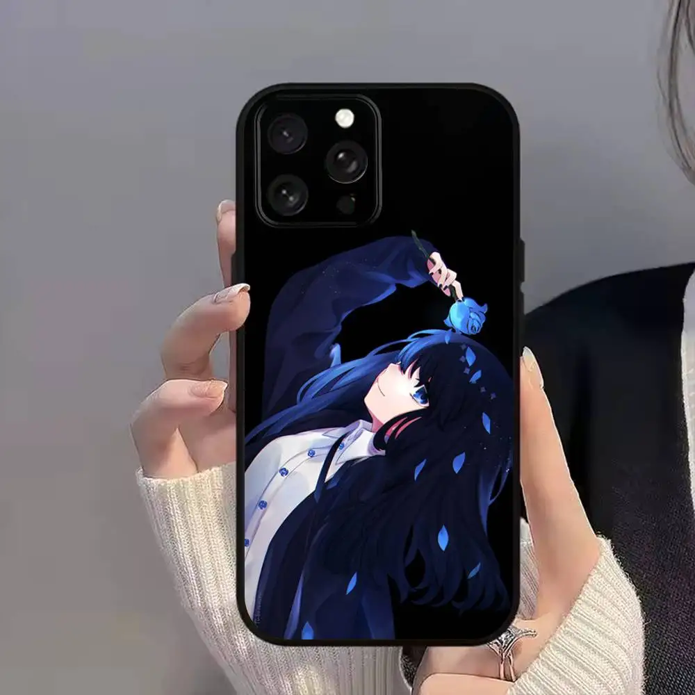 حافظة هاتف A-Ado Kyogen U-Uta الشهيرة لهواتف iPhone 11,12,15,16,17,13,14,Pro,Max,Plus,E,Mini,Air,SE4 صندوق ناعم أسود