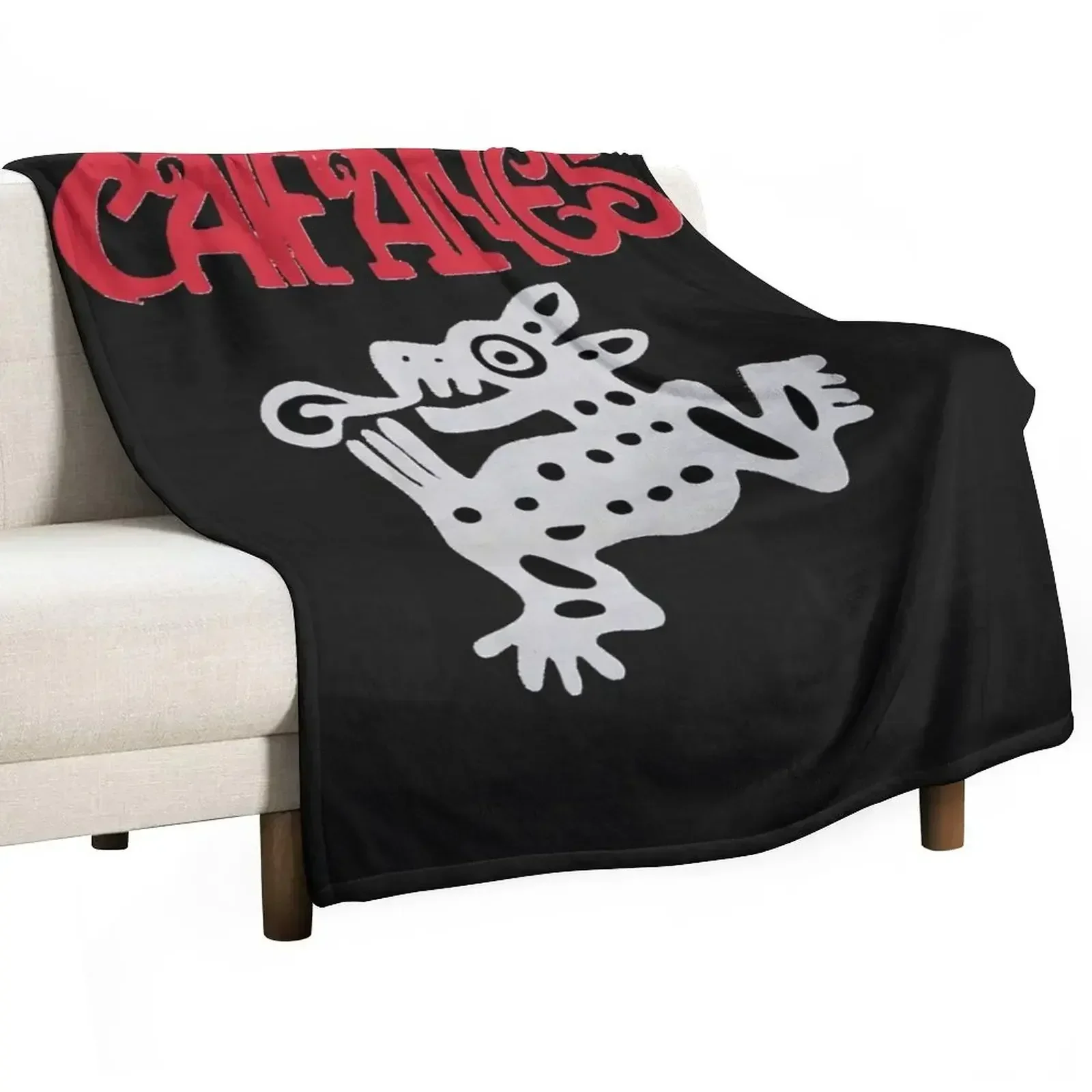 Caifanes Music Band Logo Classic T-Shirt Throw Blanket Vintage Sofas Luxury Throw Camping Blankets