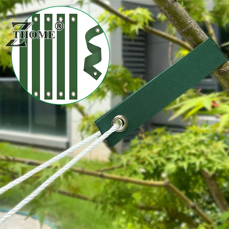 1/6Pcs Windproof Tree Belt Anti-Hurricane Stereotyped Nylon Fixed Strap Good Support Newly Planted Branch Belt Yard Accessory