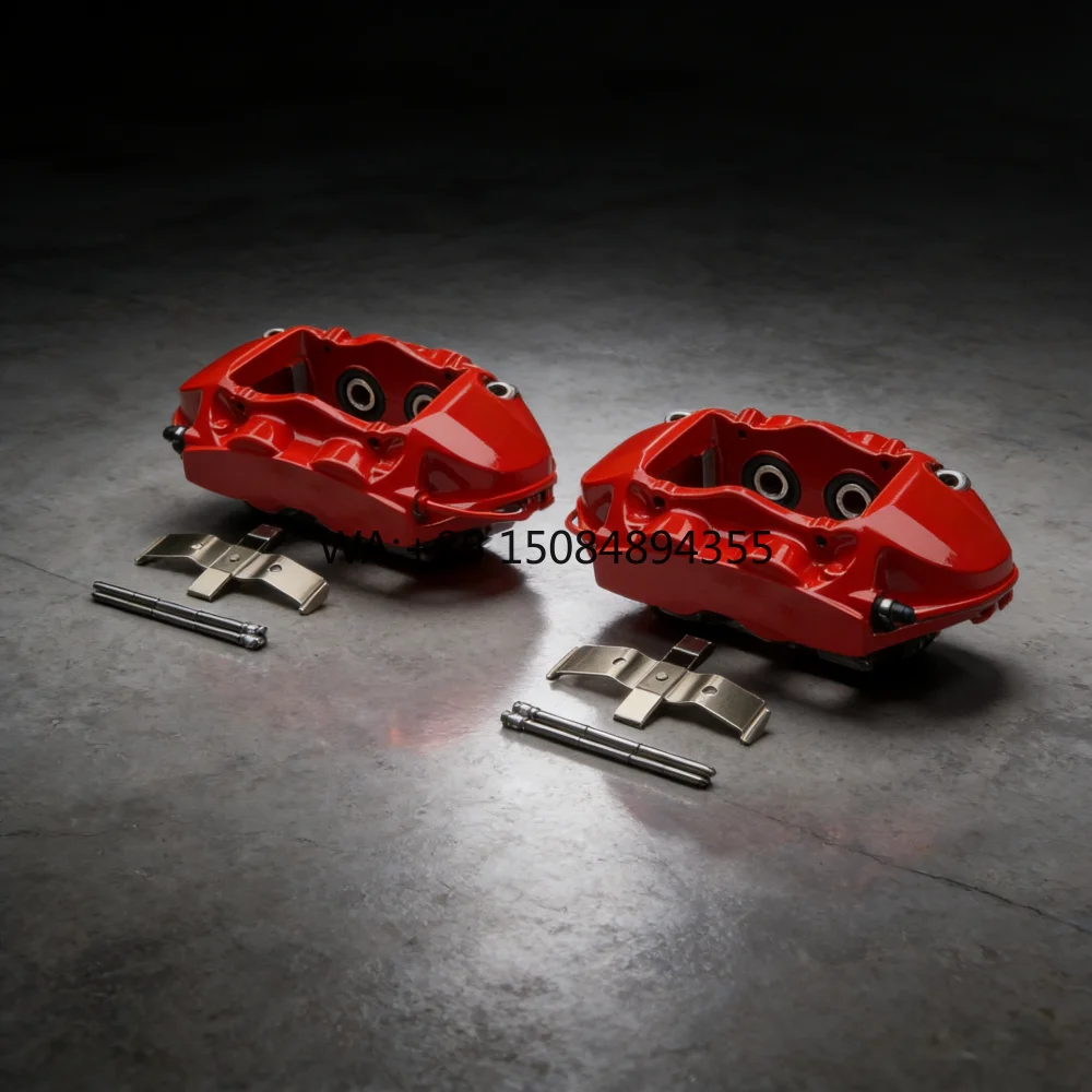 

Car Brake System Upgrade 6 Piston Caliper Set With Rotor High Performance Auto Racing Brake Components