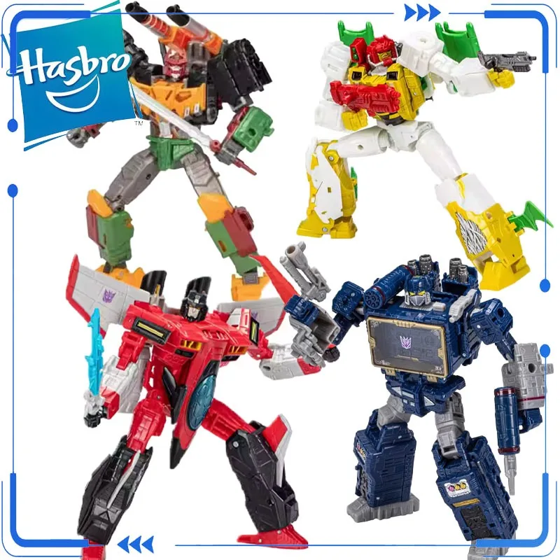 

Оригинальная коллекционная фигурка Hasbro Transformers Legacy Voyager Class Soundwave Jhiaxus Bludgeon Starscream, подарок
