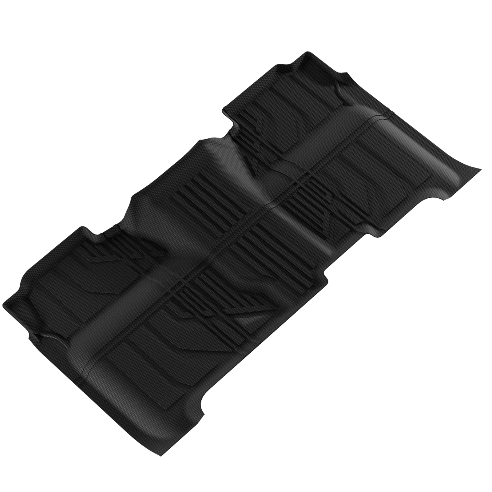 3Pcs/Set Car Floor Mats Compatible for Silverado 1500 2014-2019 All-Weather Automotive Floor Mats Waterproof Heavy Duty Car Mats Flexible Floor Liners