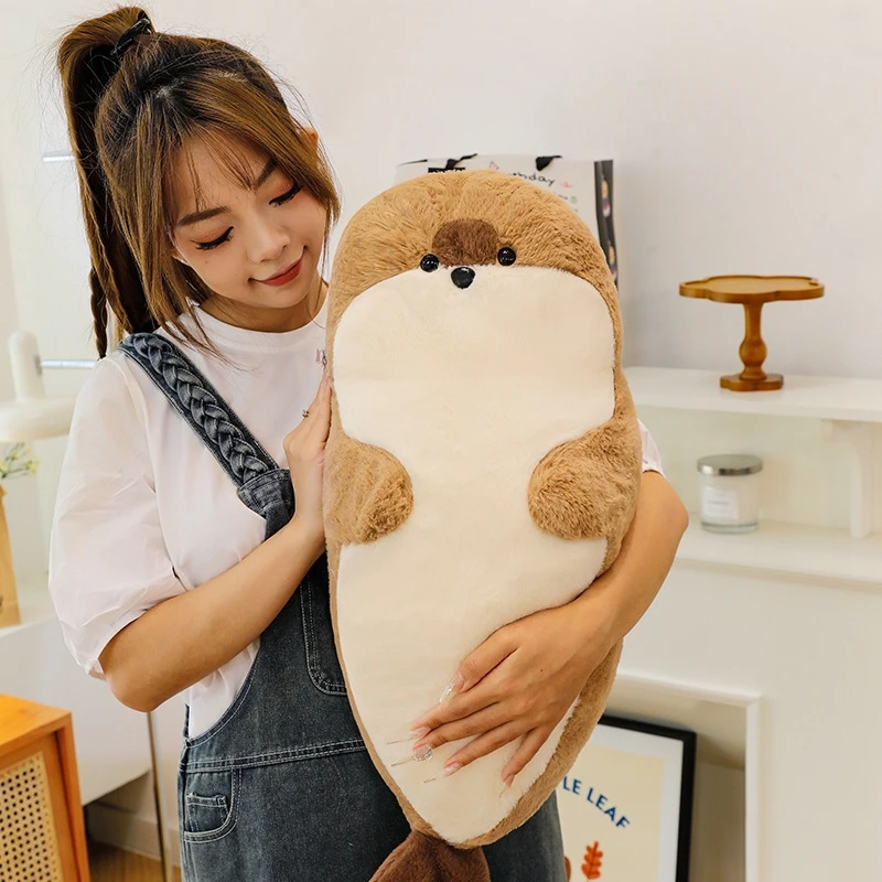 Cute Seal Plush Toy Ocean Animal Pillow Soft Baby Soothing Doll For Girls Gift Comfortable Sleeping Cushion Stuffed Animal