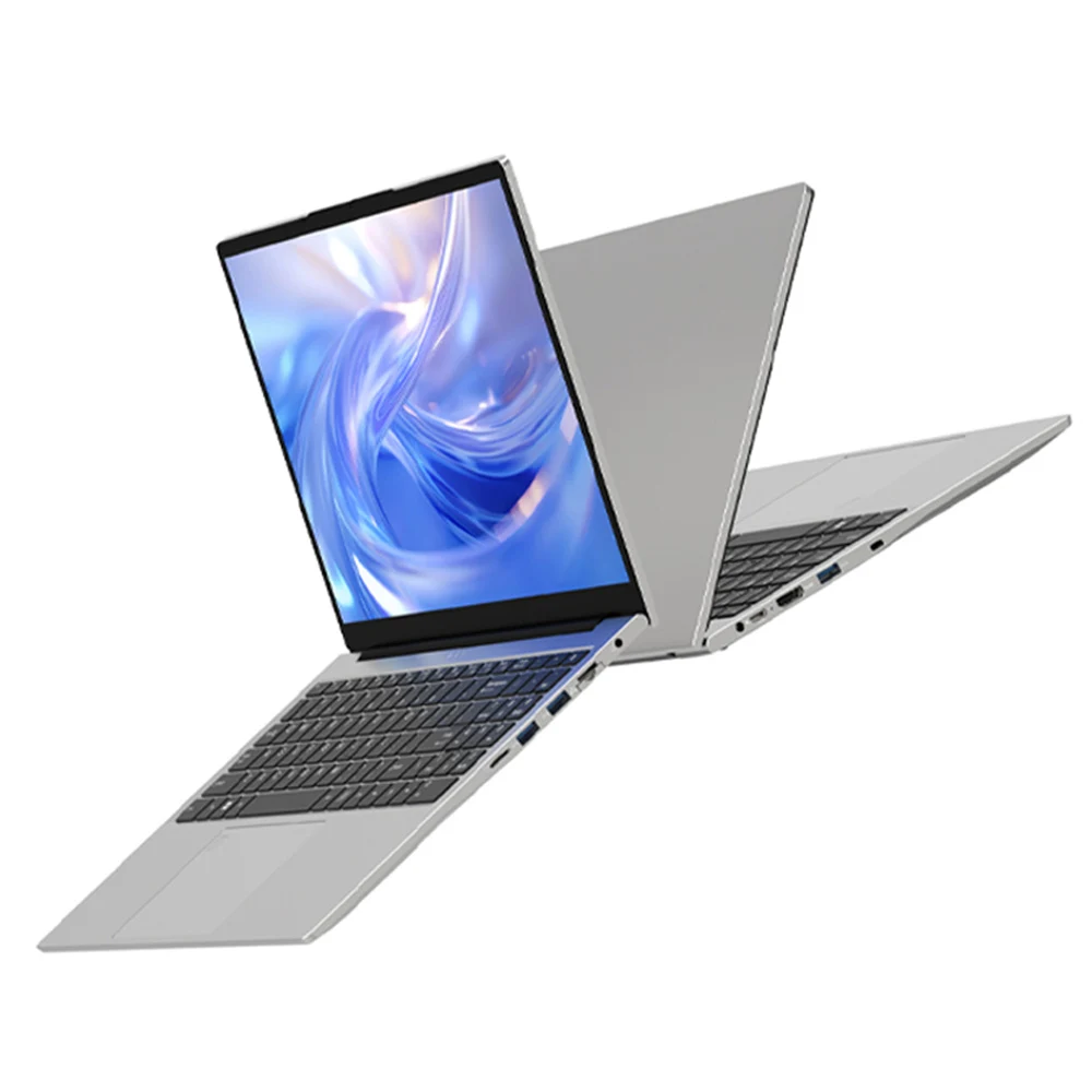 كمبيوتر محمول 15.6 بوصة Intel Core Ultra7 155U/Ultra5 125H كمبيوتر محمول للألعاب 2 * DDR5 5600MHz 2 * M.2 PCIE كامل المواصفات من النوع C WI-FI 6 BT5.2