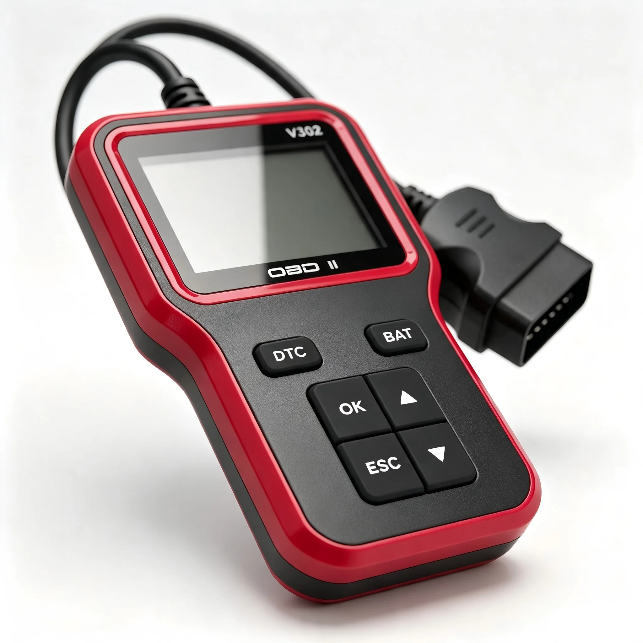 V302 OBD2 Scanner Read/Clean Car Fault Code Battery Test Live Data Stream OBDII Auto Diagnostic Tools Portable Vehicle Device