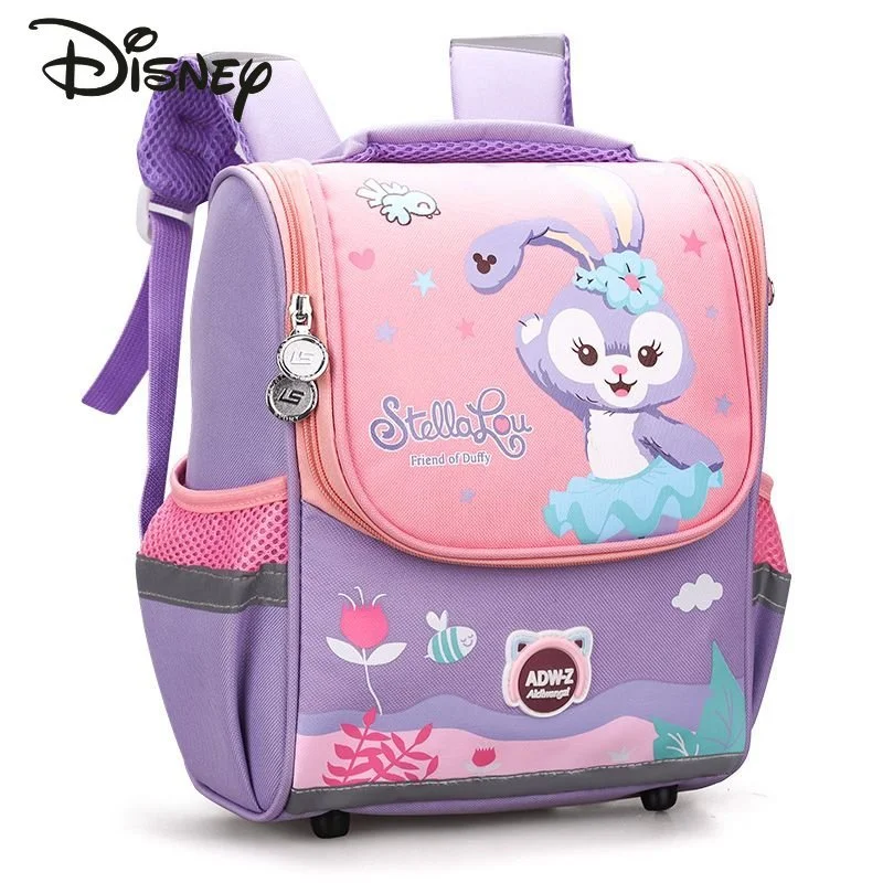 Disney Strawberry Bear New High Quality Children's Backpack Fashion Large Capacity Backpack Cartoon Multifunctional Backpack