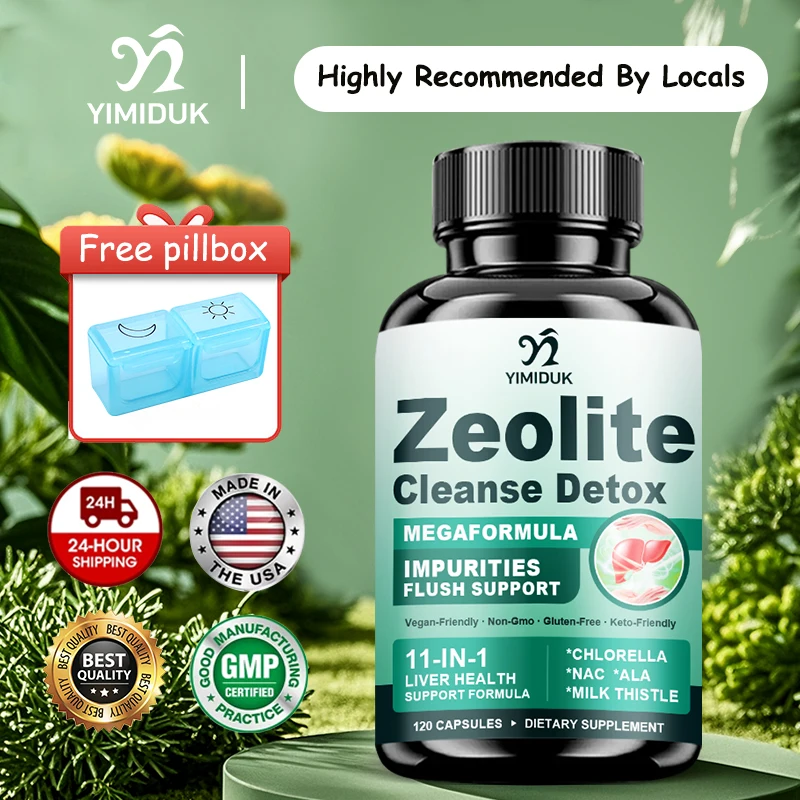 

Усовершенствованные капсулы для детоксикации из циолита, поддерживающие экологические аллергии и общая чистота, способствующие устойчивость, разрушающие бое