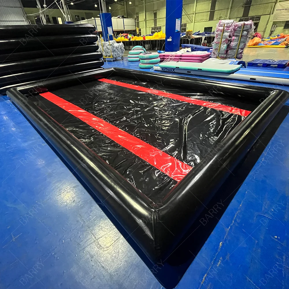 

Airtight Portable Easy Set up Pink Wash Pad Car Cleaning Water Containment Mat Pvc Car Wash Inflatable Car Wash Mats