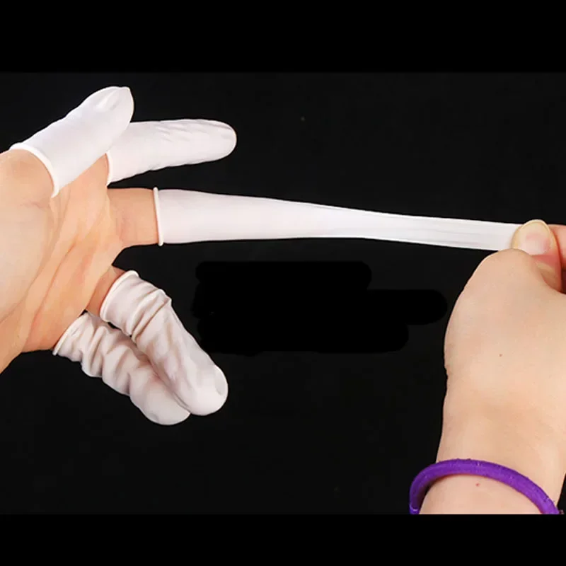 100 قطعة المتاح اللاتكس المطاط غطاء للأصابع مجموعات ساعة أدوات إصلاح أطراف الأصابع حامي قفازات لإصلاح الساعاتي 2026