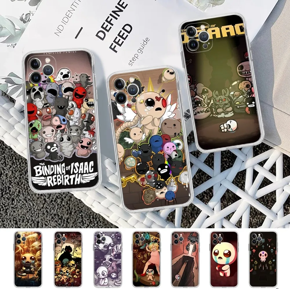 The Binding Of Isaac Phone Case for iPhone 8 7 6 6S Plus X SE 2020 XR XS 14 11 12 13 Mini Pro Max Mobile Case