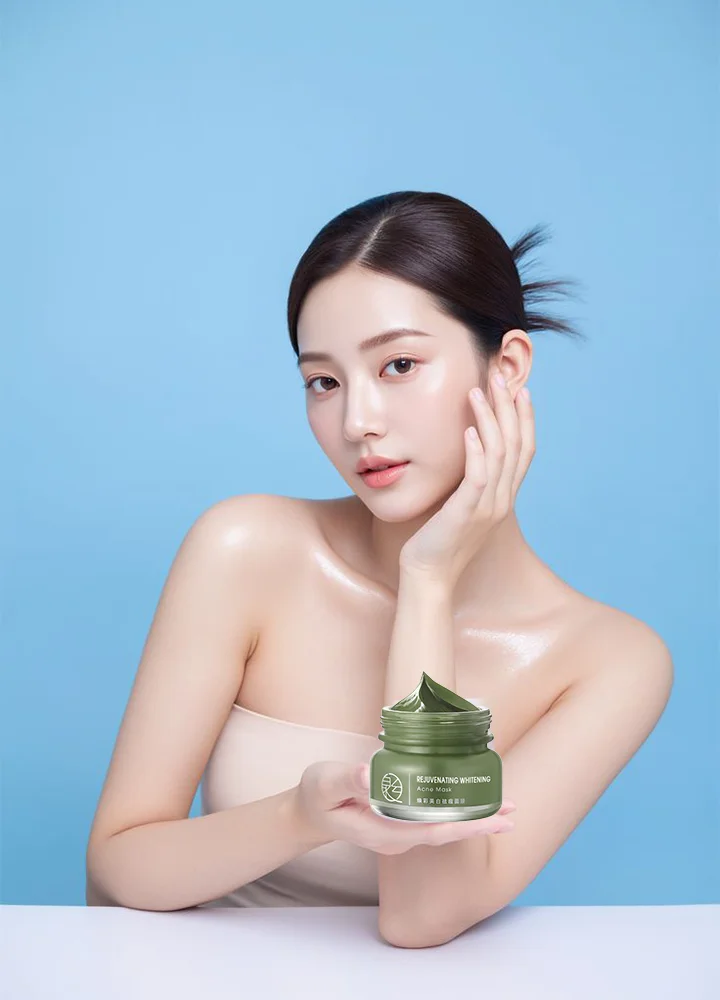 

Clay Face Mask Skin Whitening Facial Soothing Rejuvenate Face Anti-Flaking Pore Refinement Moisturizing Unisex Korean Skin Masks