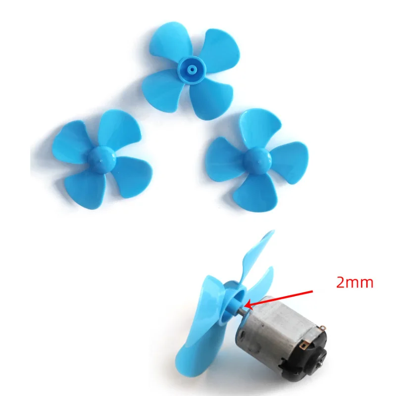 20pcs 604 4-Blade Propeller fit 2212 2216 Motor for Model Making Wind Car Small Fan DIY Helicopter