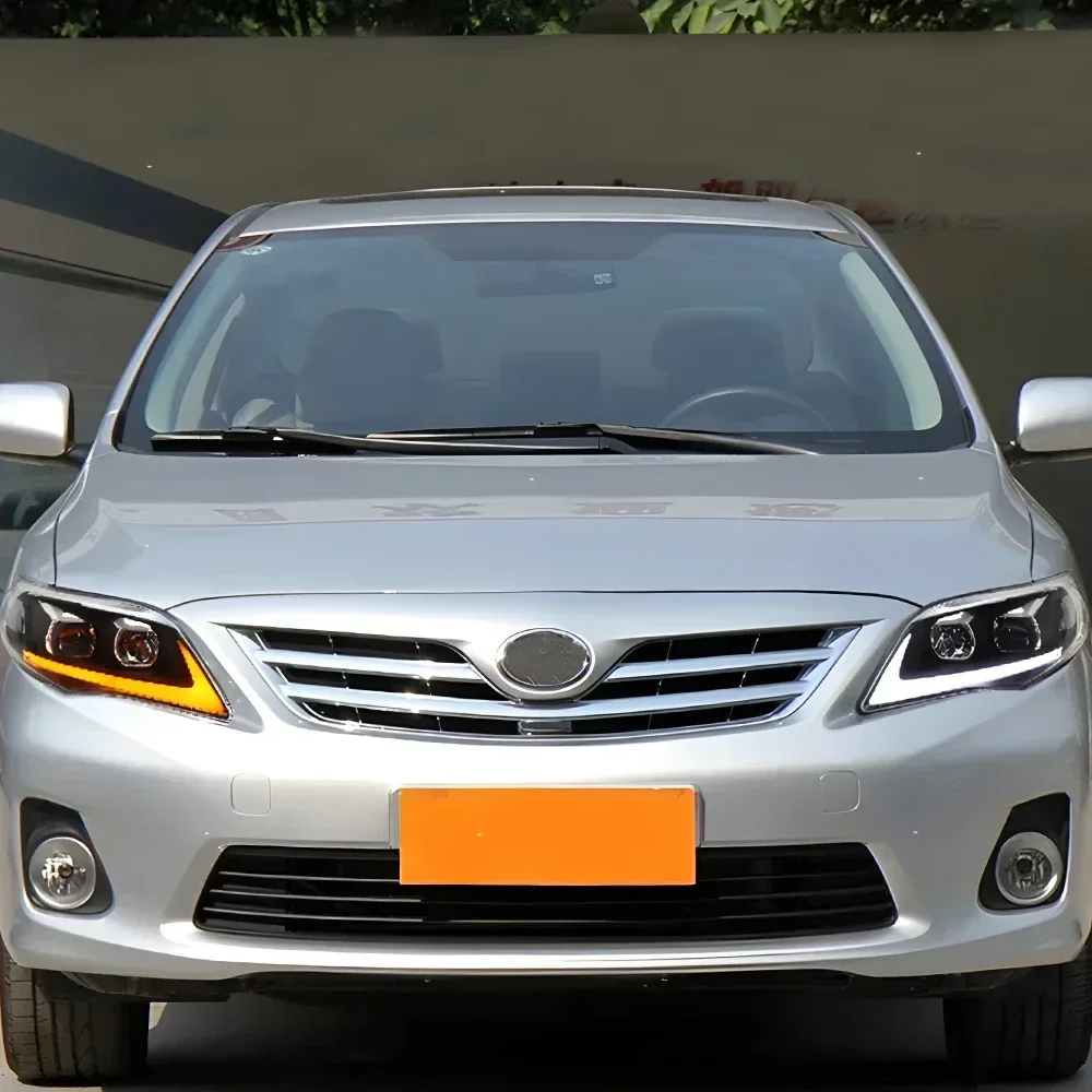 

For Toyota Corolla 2011-2013 Car Front Lamps Upgrade New High Configure Lexus Design Accessories LED Auto Headlights Assembly