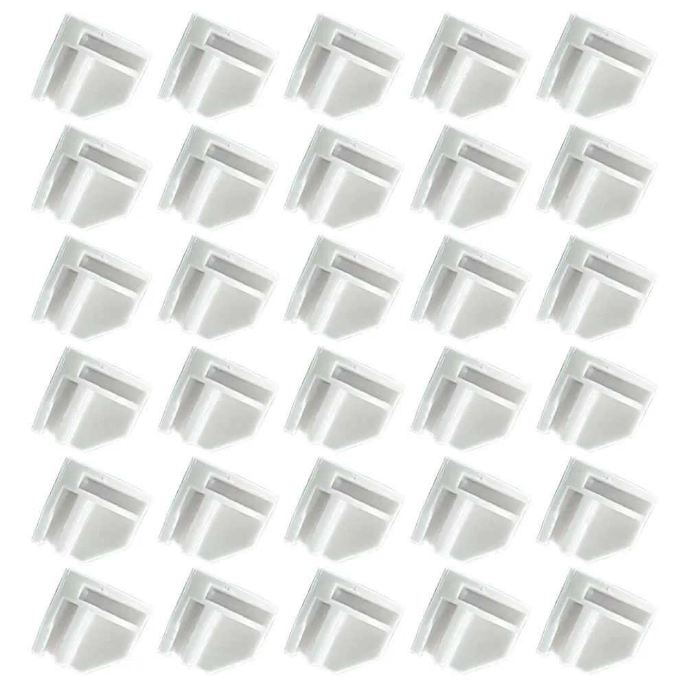 

50pcs Right Angle Buckle Durable Plastic Cube Connectors Storage Shelf Accessories Modular Wire Organizer Shoe Closet Hardware