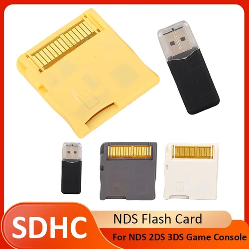 Imagen 1 del producto NUEVA Tarjeta Flash SDHC 2026 Compatible con Juegos de NDS/DS, Chip ASIC para NDS/NDSL/NDSi/NDSi XL/2DS/3DS/3DS XL/NEW 3DS XL, Tarjeta de Memoria para Videojuegos