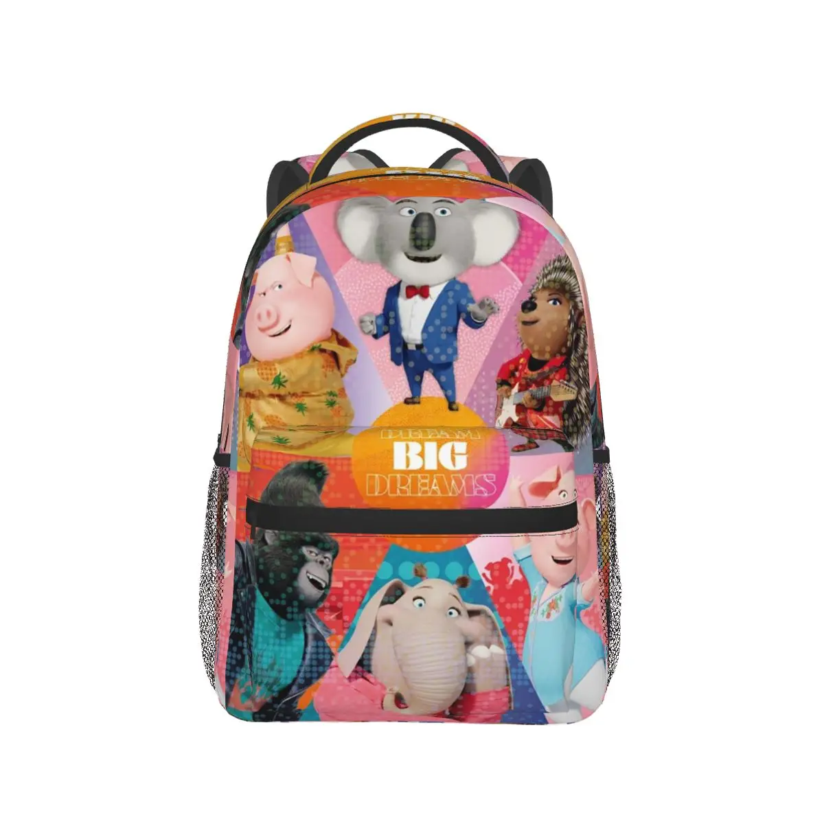 Sing Backpack Hot Sale Daypack Large Capacity Kids BookBag School Bag Shoulder Bags for Men Women