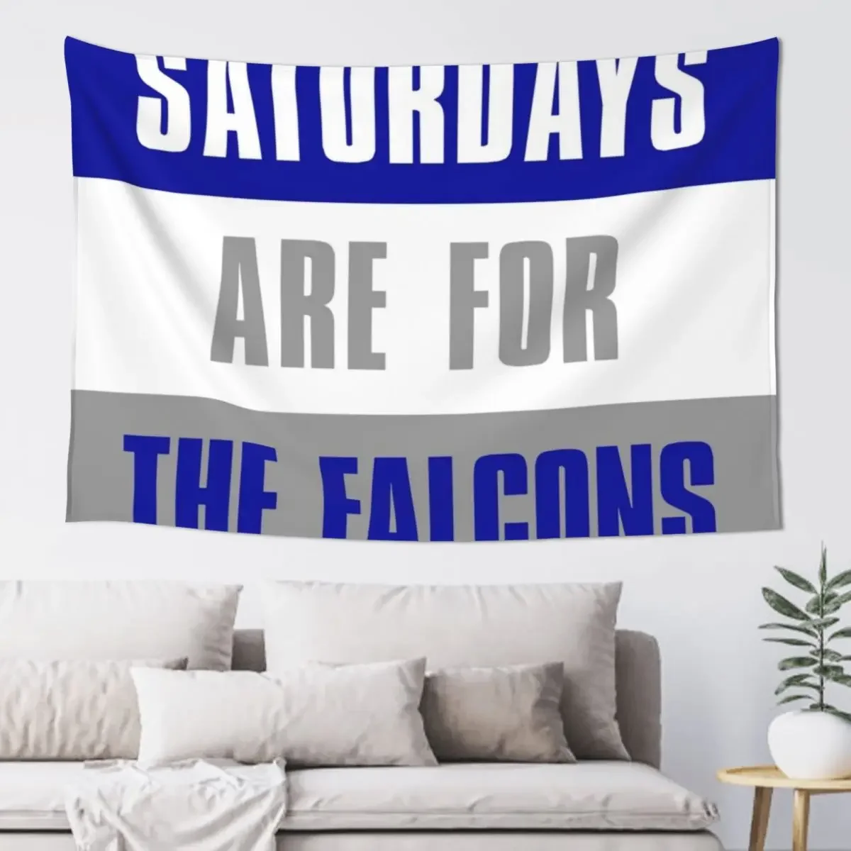 

Saturdays are for The Falcons, Concordia University Wisconsin Tapestry Decoration Aesthetic Aesthetics For Room Tapestry