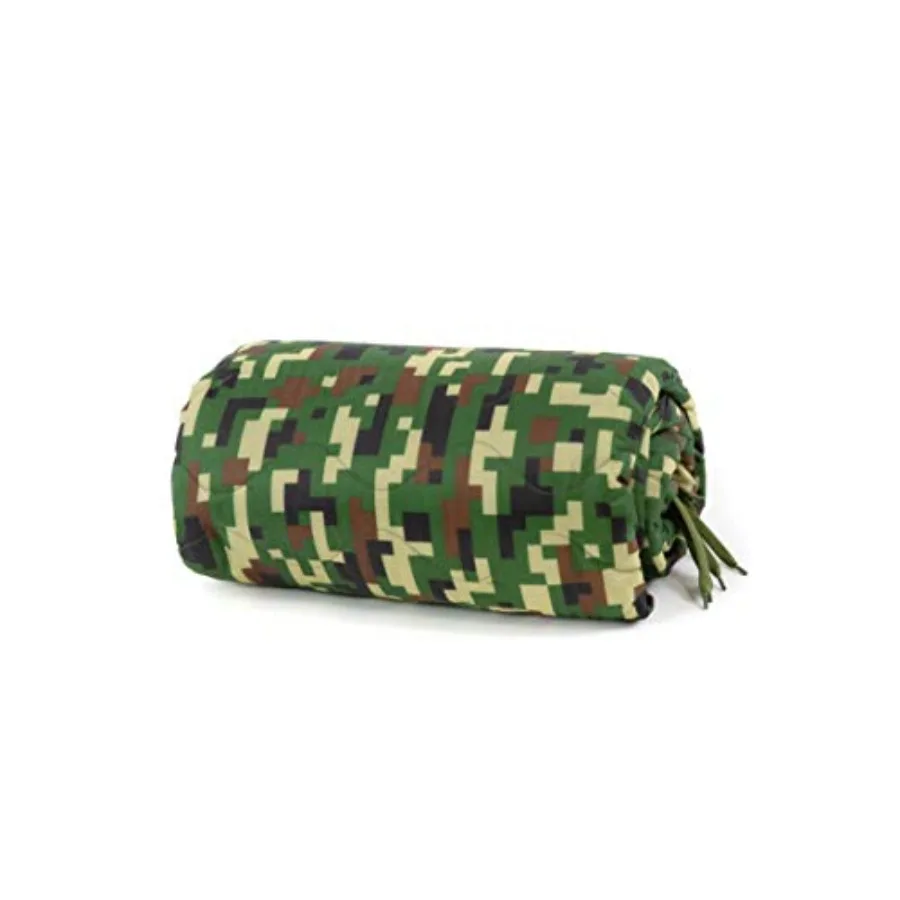 

One of a Kind Army Blanket - Woobie Blanket Poncho Liner - Perfect Gear for Picnic Hiking or Car Unique Custom Camo Military Ca