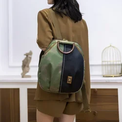 Multifunctional Women's Backpack Designer High Quality Nylon Women's Backpack Fashion New Women's Printed Handbag