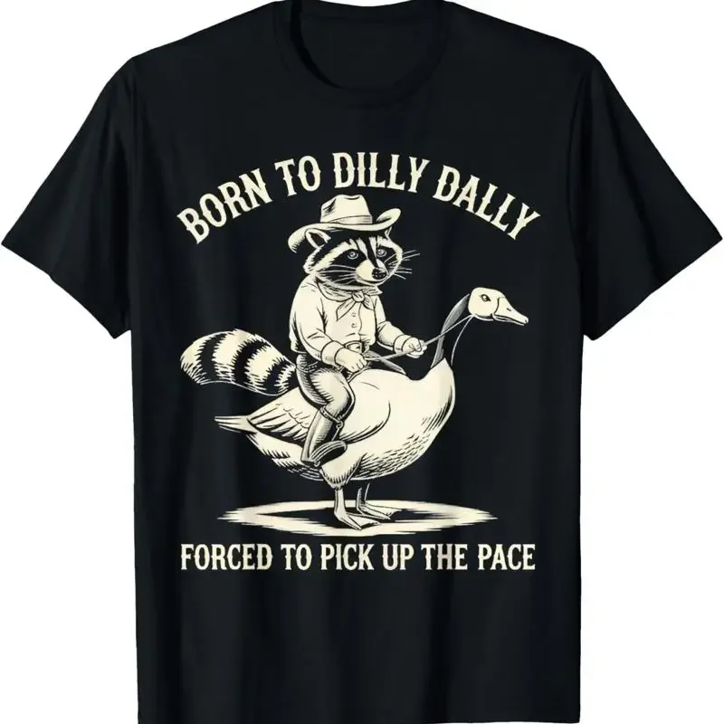Funny Raccoon Meme T Shirt Goose