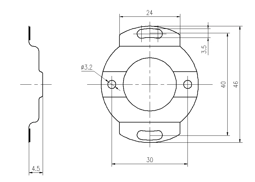 For IHU4809 IHK4808 48T ZKD and other servo motor encoder connecting bracket spring -5PCS/LOT