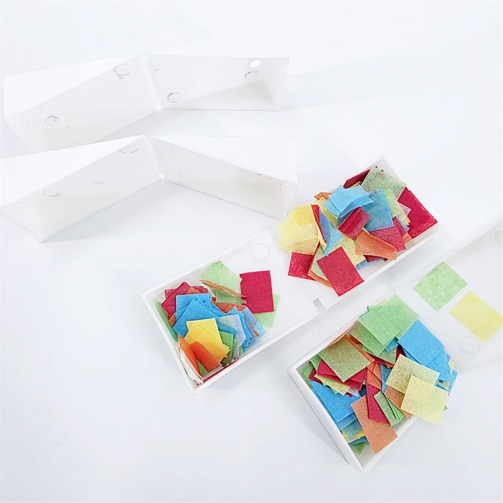 Magiczny Wyrzutnik Śniegu - Automatyczny Dozownik Płatków Śniegu dla Magików Scenicznych, Dekoracja na Święta Bożego Narodzenia, Wesela i Imprezy