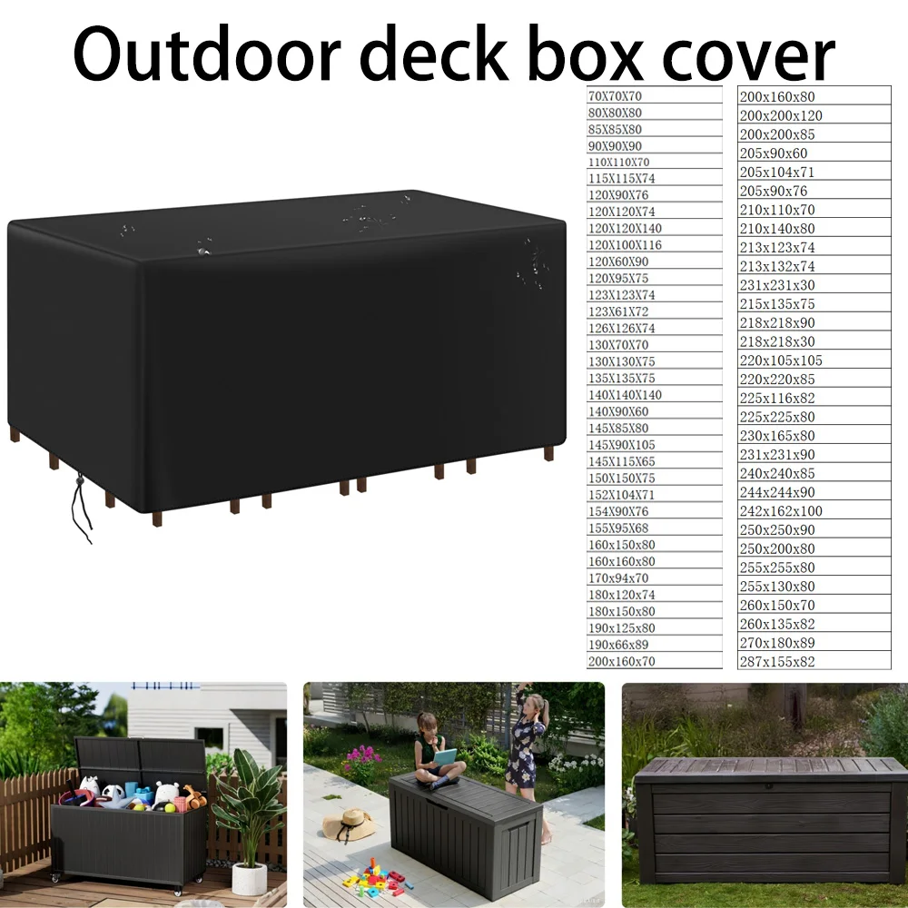 Image of Echte Outdoor-Abdeckung für Gartenmöbel, Terrassenmöbel, Regen- und Schneeschutz für Stühle, Staubschutz für Sofa, Tisch und Stühle