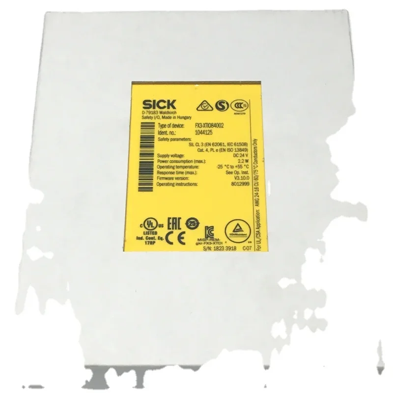 

Новое поступление оригинального FX3-XTIO84002 1044125 Контроллеры безопасности Safe Motion Flexi Soft Flexi Flexi Soft Модуль ввода-вывода