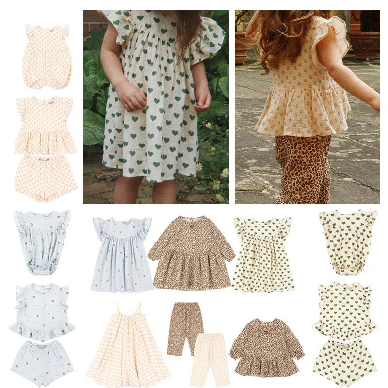 Some in Stock 2026 Summer KS Boys Sweatshirts  Baby Girl Dress Kids Skirts Baby Girl Outfit Set Toddler Boy Clothes