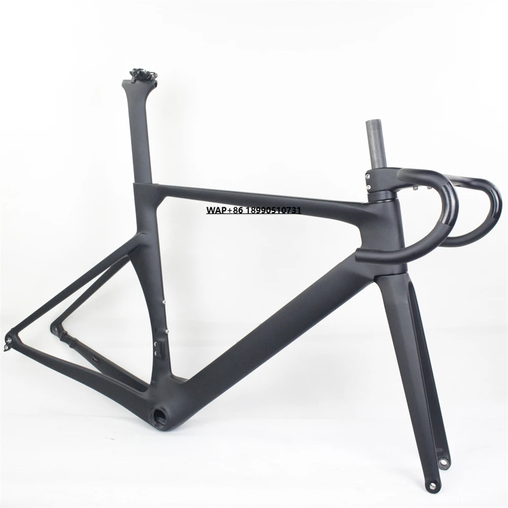 

Racing Aero Road Bicycle Frame Carbon Fiber Road Bike Frame Fork Bicycle Frameset Support Di2 Racing Road Bike Frames