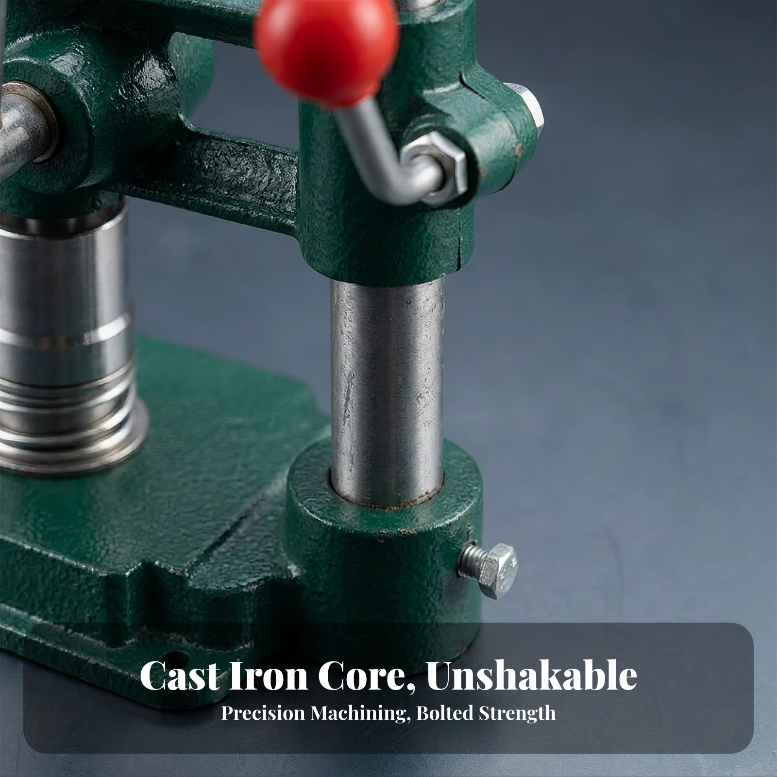 Manual Arbor Press Tabletop Manual Press Machine Precision Labor-Saving for Leathercrafters, Workshop, Craft Studio