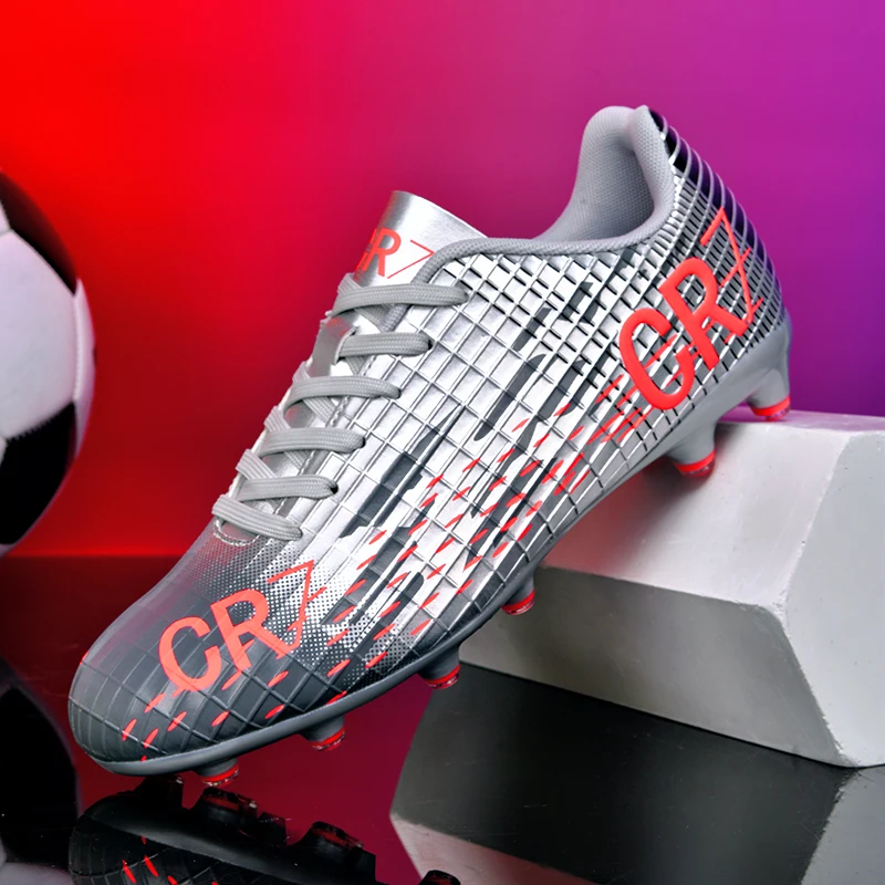 

Comfortable Men Football Shoes TF/FG Indoor Football Field Boots Society Cleats Soccer Shoes Fast Professional Non-Slip Sneaker