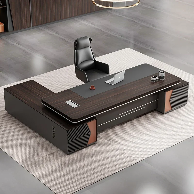 

#With Drawers Gaming Pc Adjustable Modern Executive Desk With Hutch Office Drawers Computer Chair Work Desk Wooden Desk Table