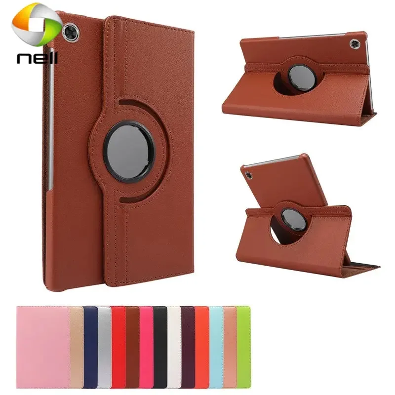 For Xiaoxin Pad 2022 Case 10.6  360 Rotating PU Leather Stand Cover For Coque Lenovo Tab M10 Plus 3rd Gen Case tb125fu tb128fu