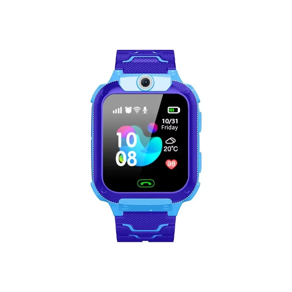Lenovo 2027 Nieuwe 5G Smartwatch voor Kinderen met 8K Camera, GPS Locatie, SOS Oproep, Waterdicht, Simkaart, Kinderhorloge voor Jongens en Meisjes, Elektronisch