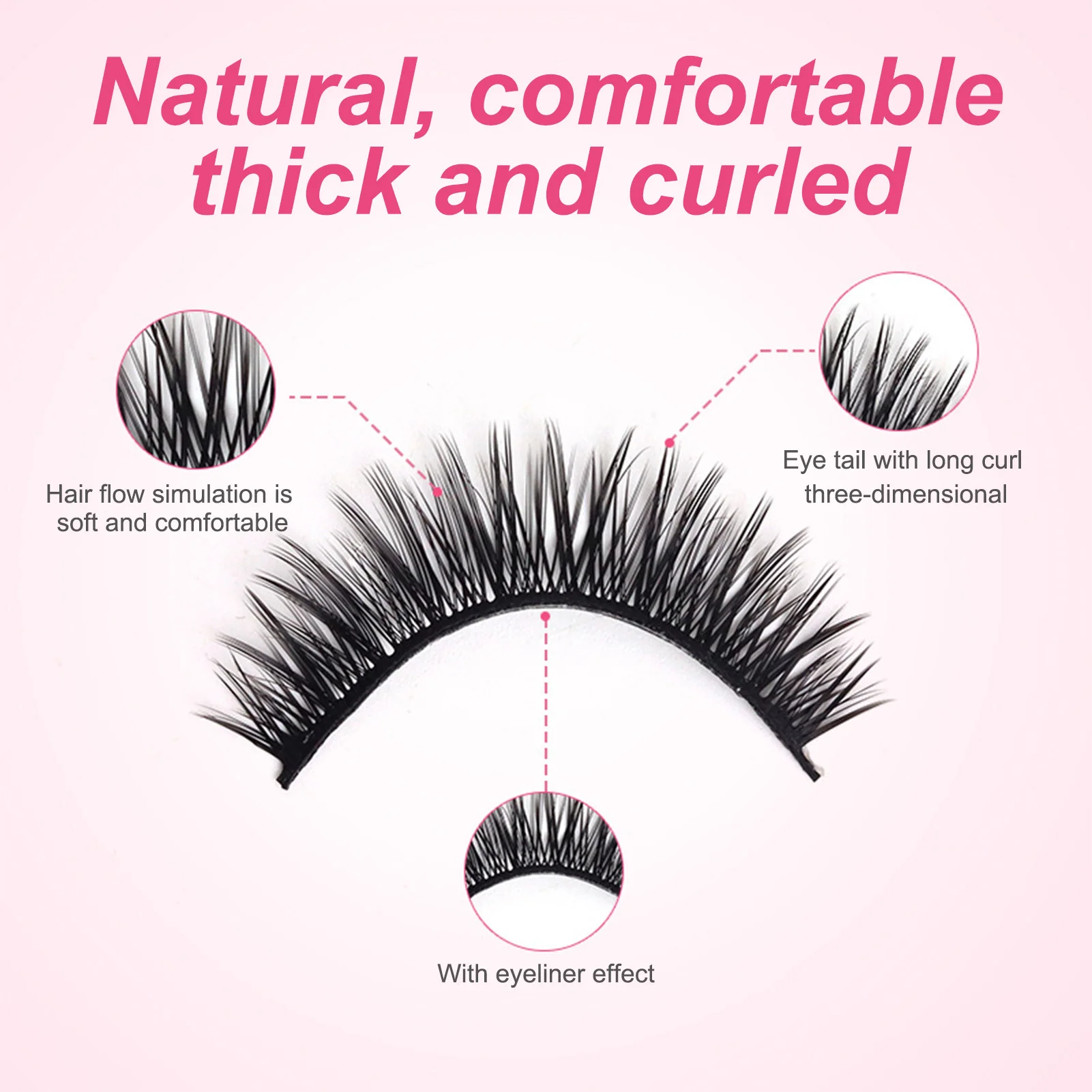 10Pairs Fake Eyelash Extension Natural 3D Mink False Eyelashes Makeup Eye Lashes Faux Cils Women Girls Make Up Beauty Tools