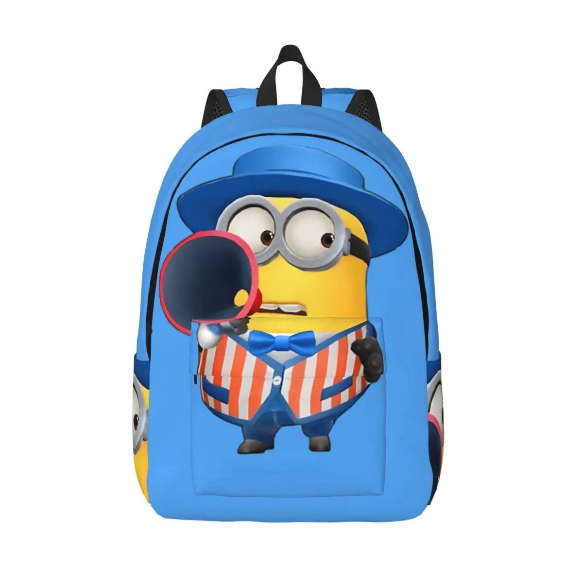 Backpack Minion Mark Use Loudspeaker Sturdy Shoulder Minion Despicable Me Preschool Birthday Multi-Function Bookbag Outdoor